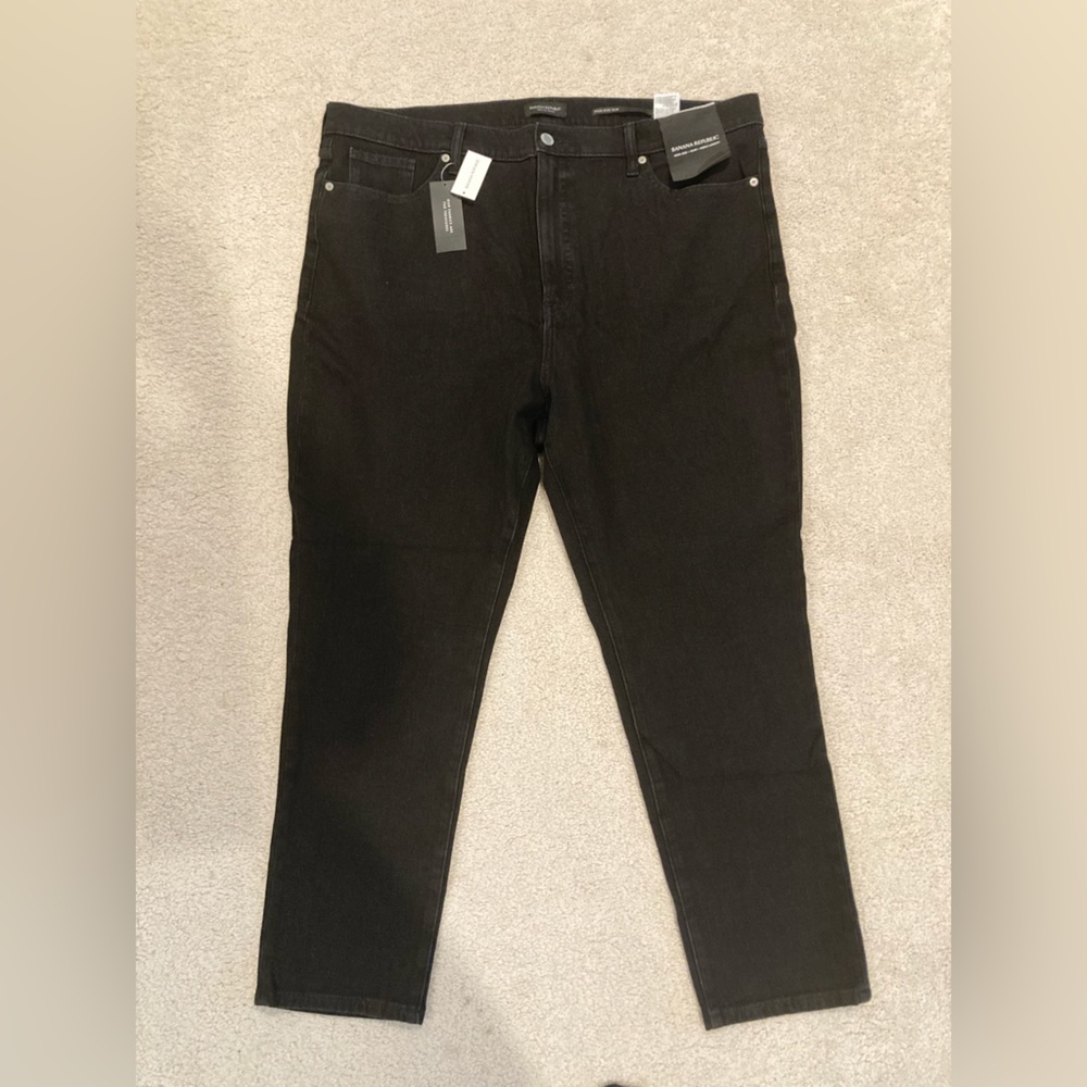 NWT Banana Republic High-rise Slim Ankle Length Jeans 35, 18-20